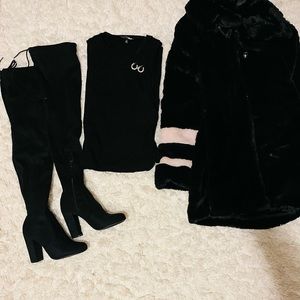 Fashion Nova -Crazy fur you faux fur coat